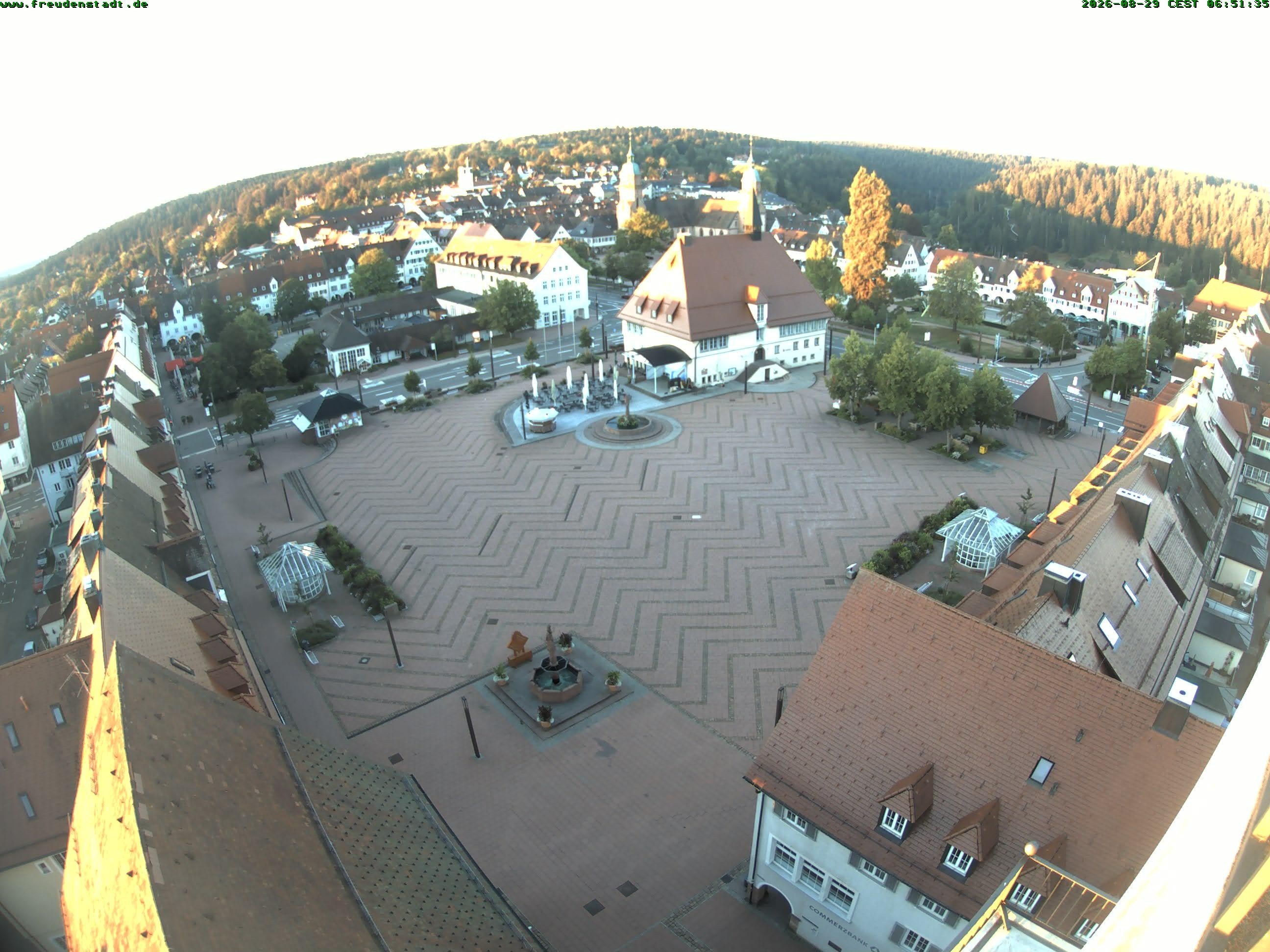 Archiv Foto Freudenstadt - Webcam Marktplatz