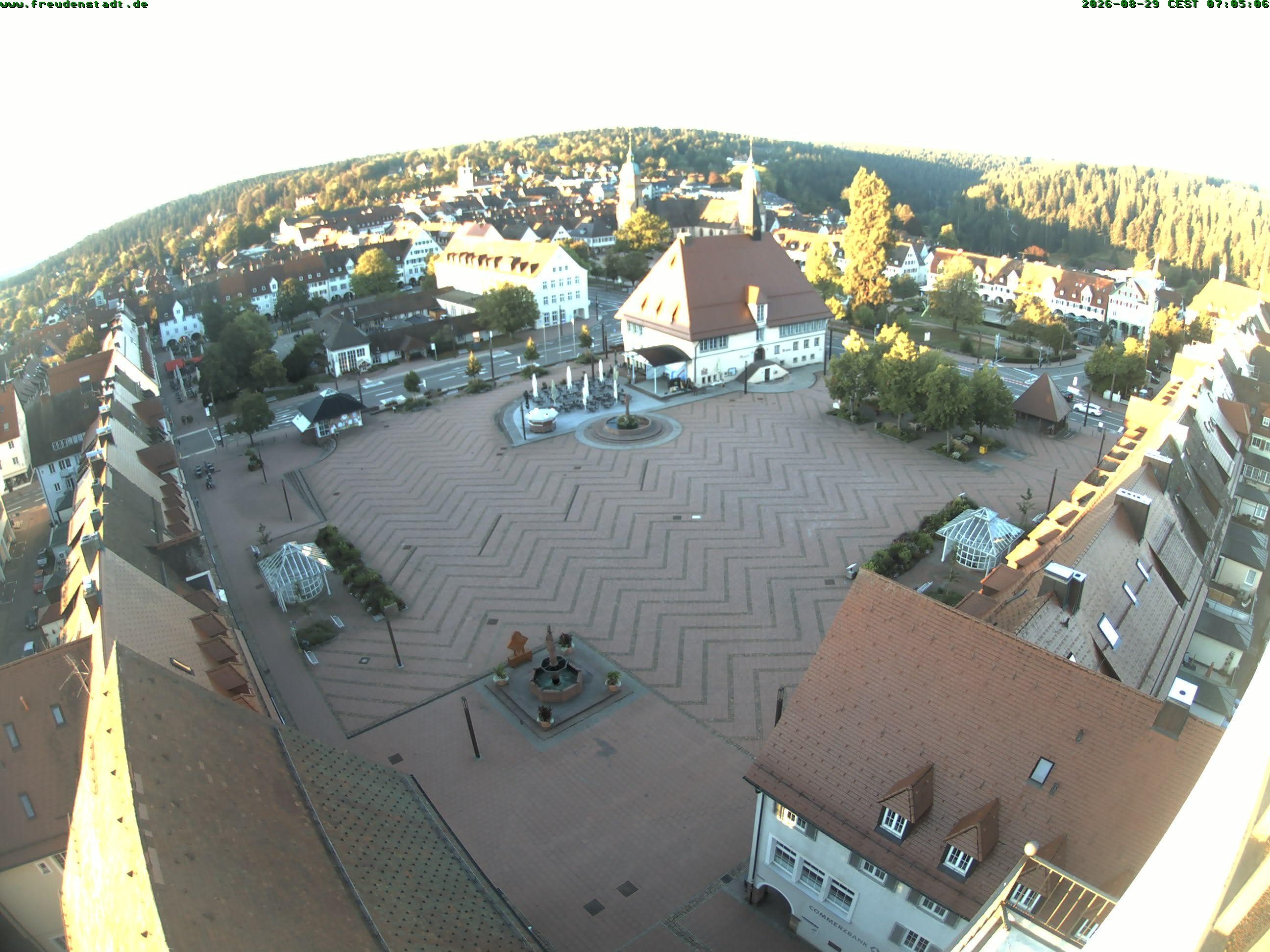 Archiv Foto Freudenstadt - Webcam Marktplatz