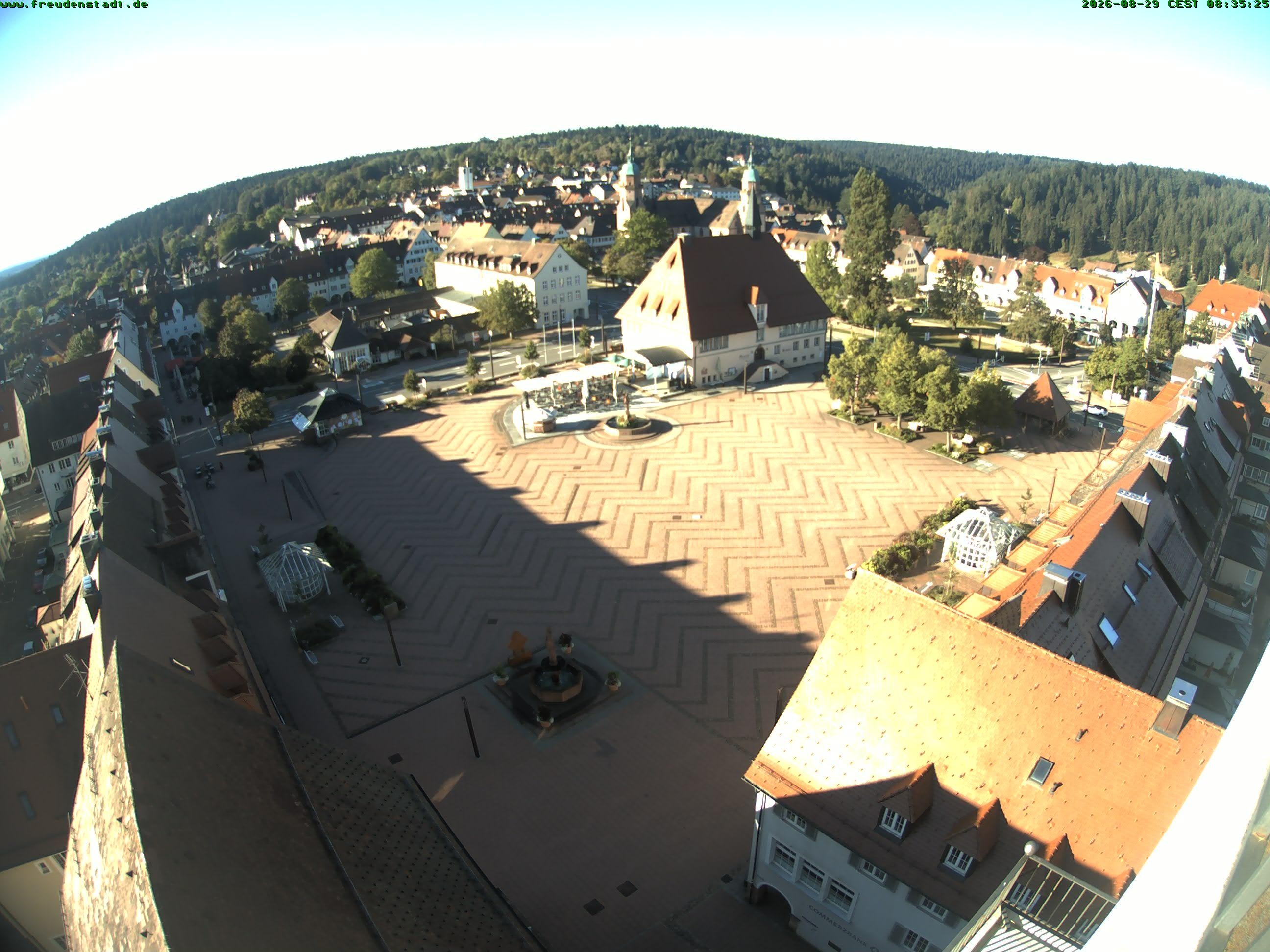Archiv Foto Freudenstadt - Webcam Marktplatz