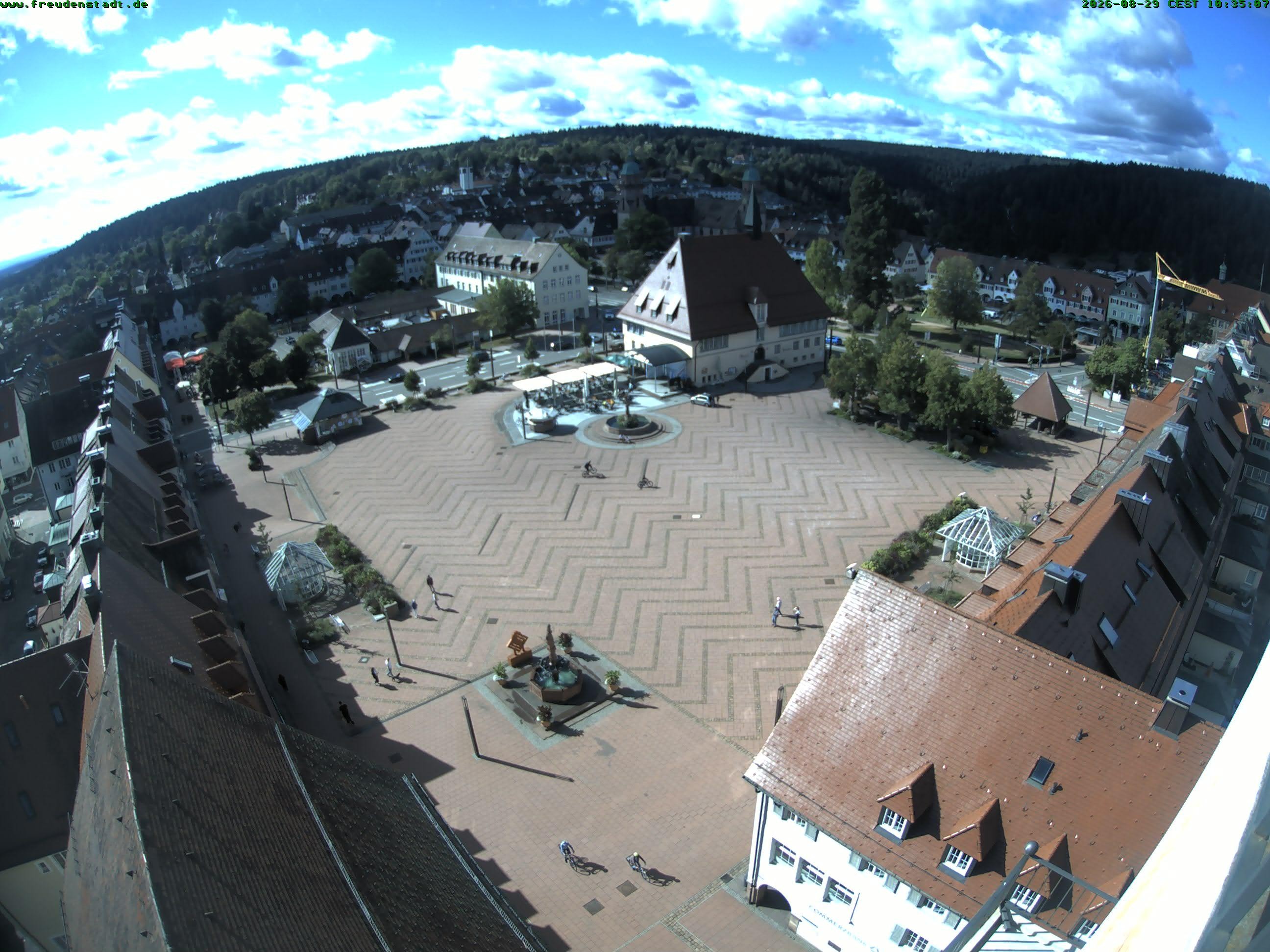 Archiv Foto Freudenstadt - Webcam Marktplatz