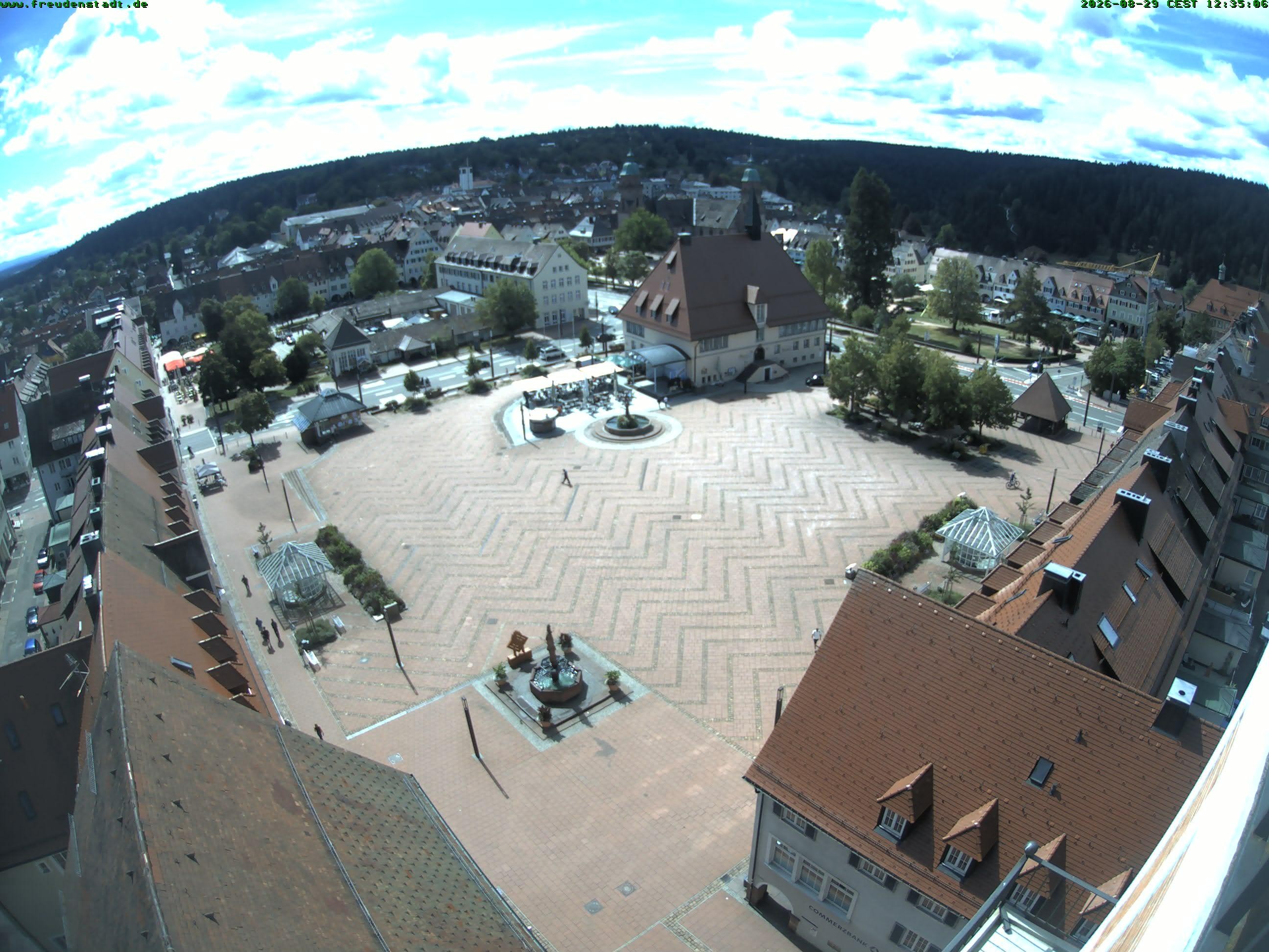 Archiv Foto Freudenstadt - Webcam Marktplatz