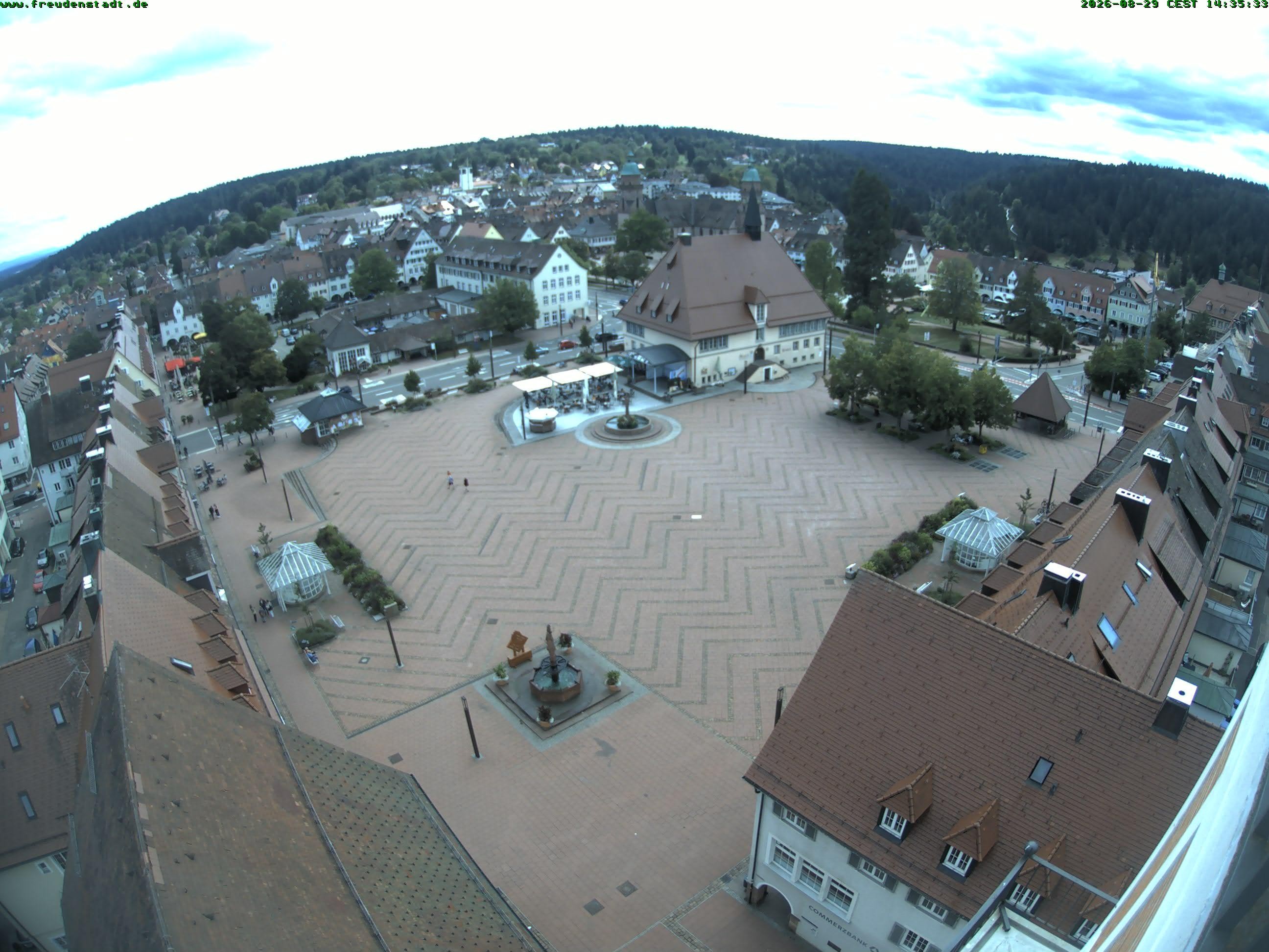 Archiv Foto Freudenstadt - Webcam Marktplatz