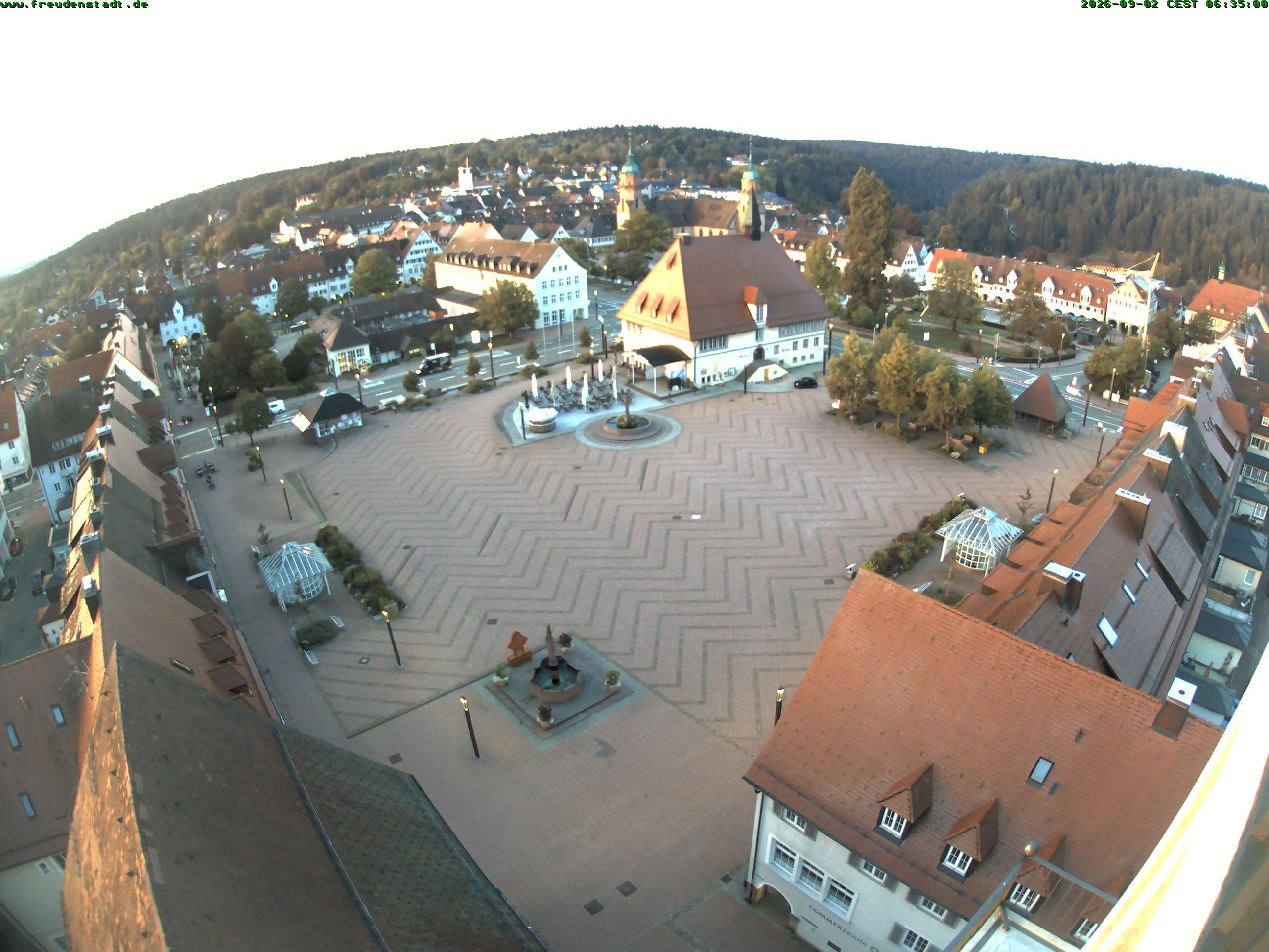 Archiv Foto Freudenstadt - Webcam Marktplatz