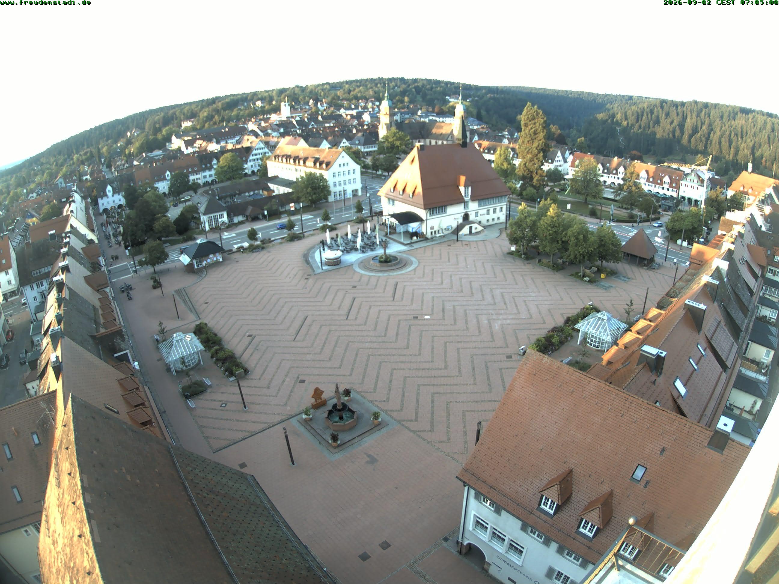 Archiv Foto Freudenstadt - Webcam Marktplatz