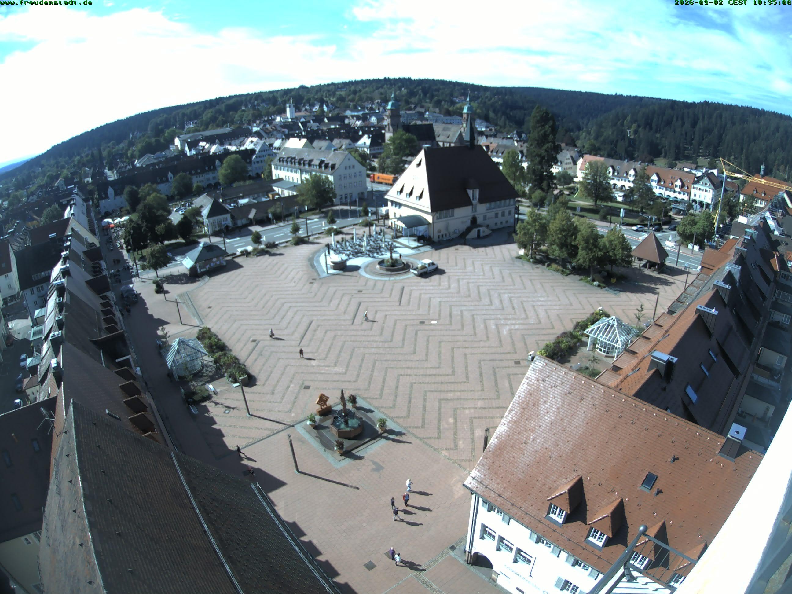Archiv Foto Freudenstadt - Webcam Marktplatz