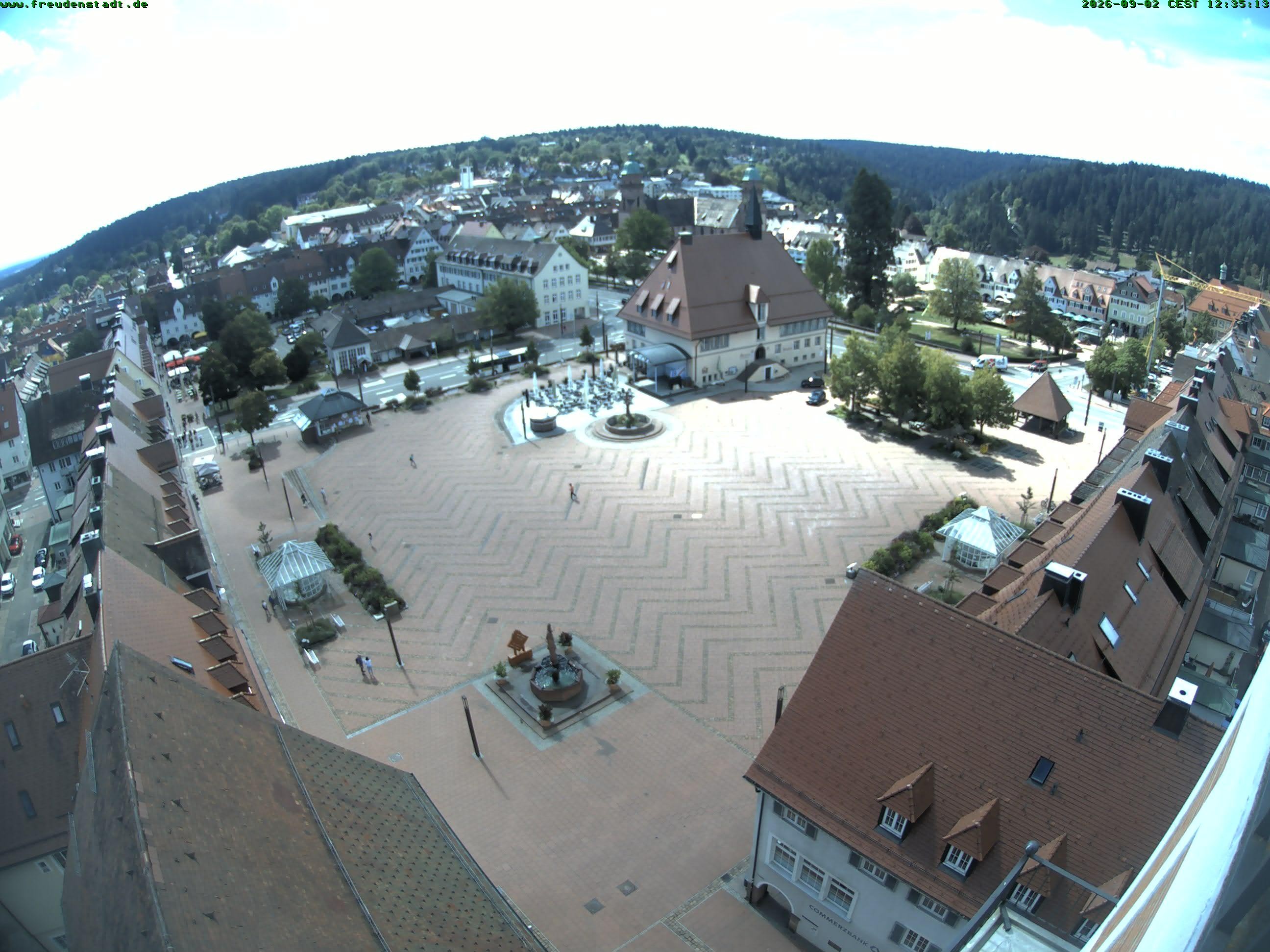 Archiv Foto Freudenstadt - Webcam Marktplatz