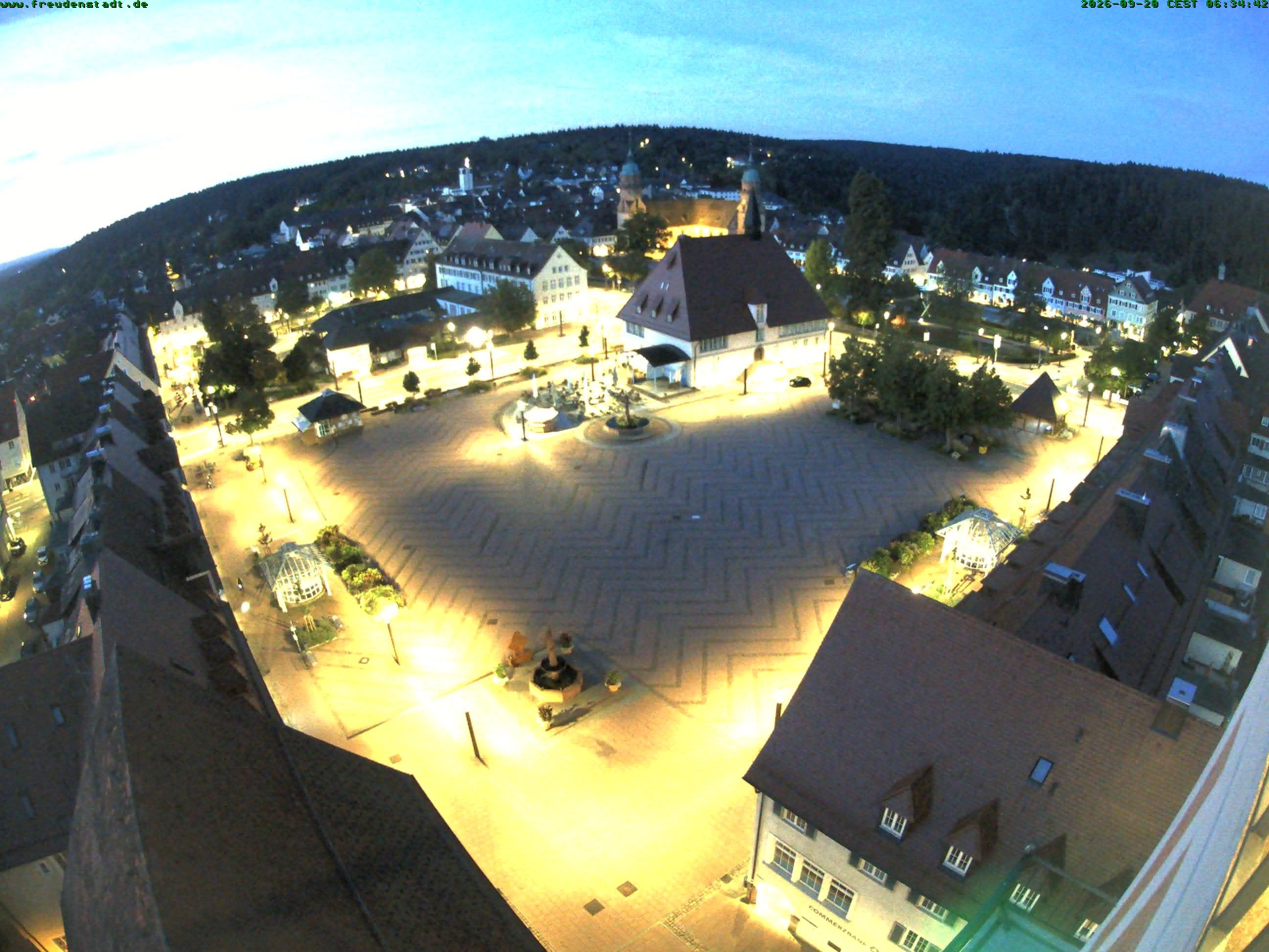 Archiv Foto Freudenstadt - Webcam Marktplatz