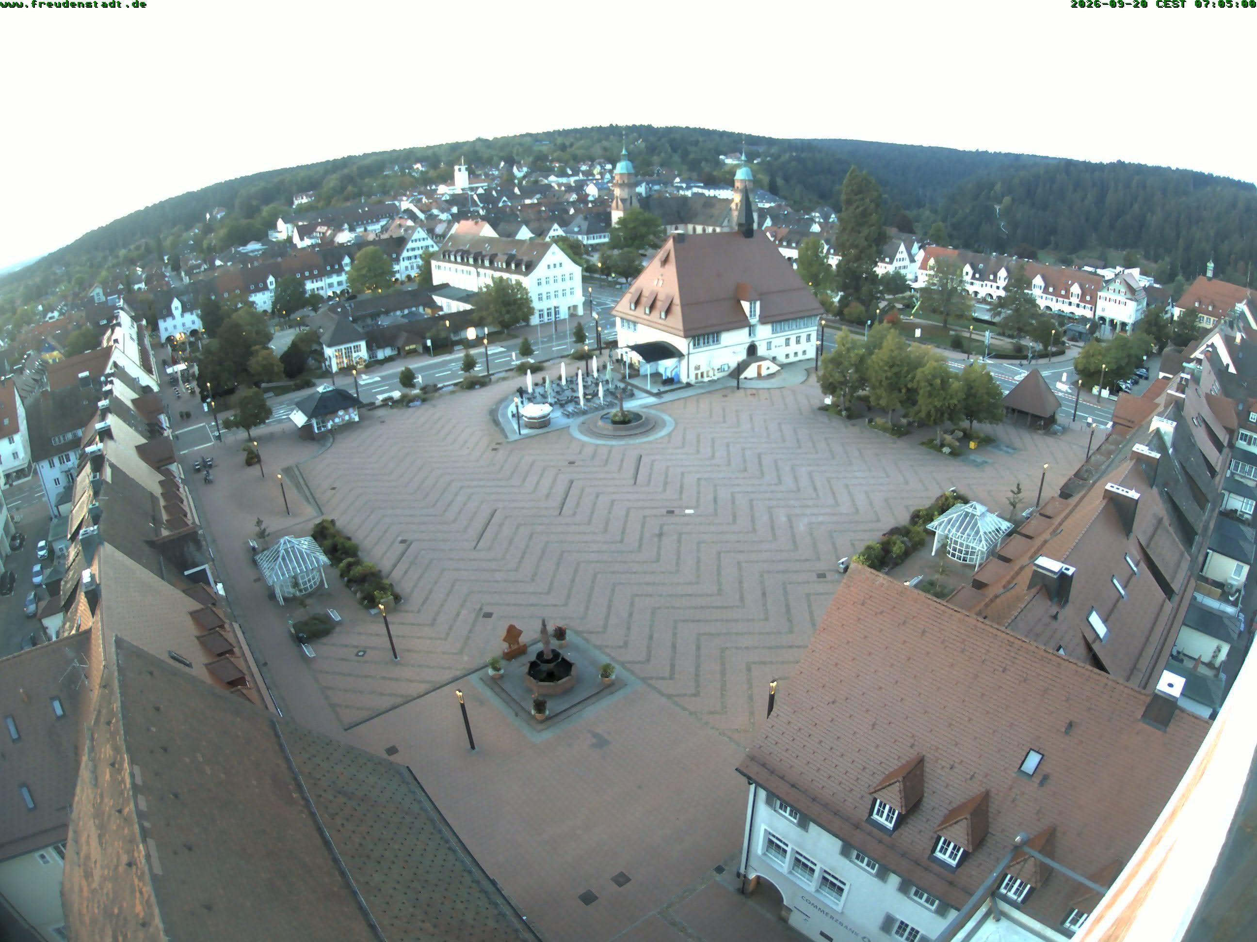Archiv Foto Freudenstadt - Webcam Marktplatz