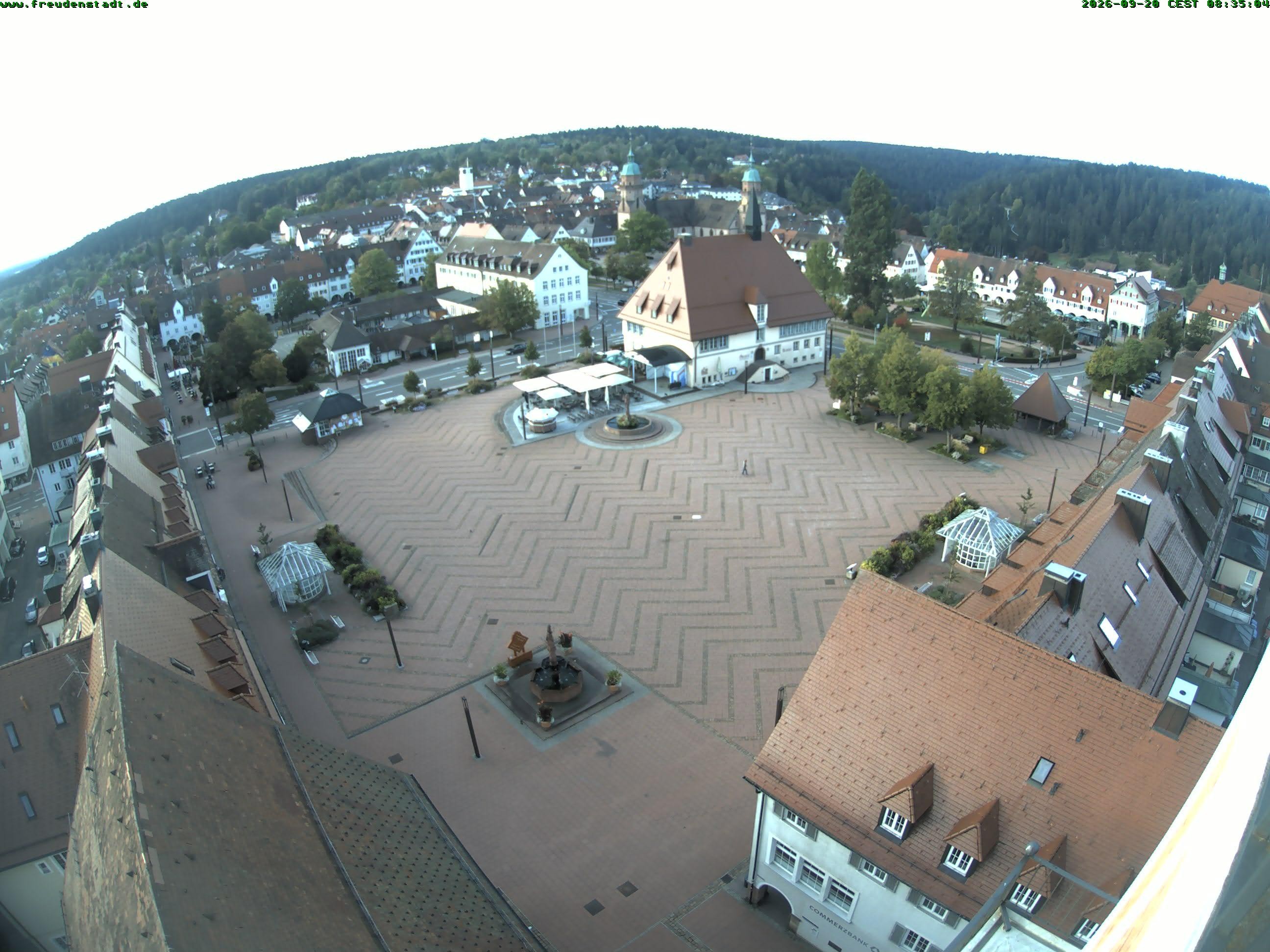 Archiv Foto Freudenstadt - Webcam Marktplatz