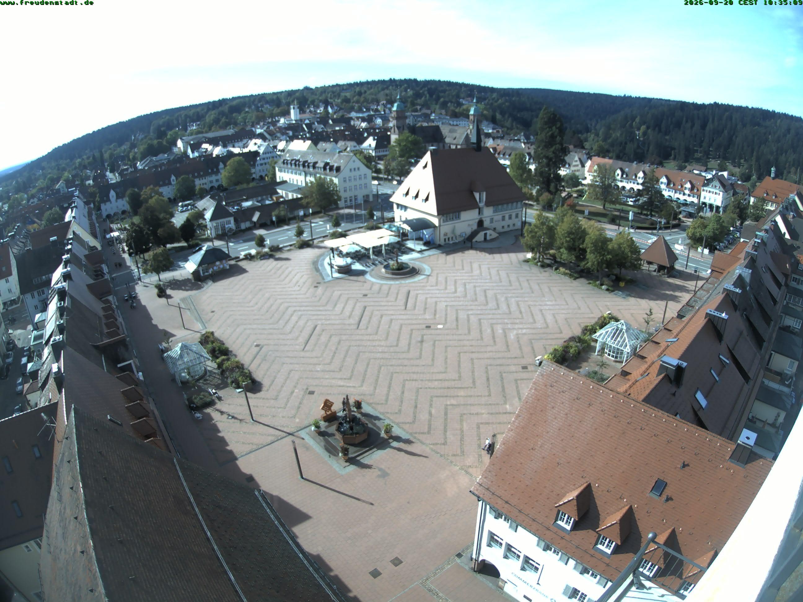 Archiv Foto Freudenstadt - Webcam Marktplatz