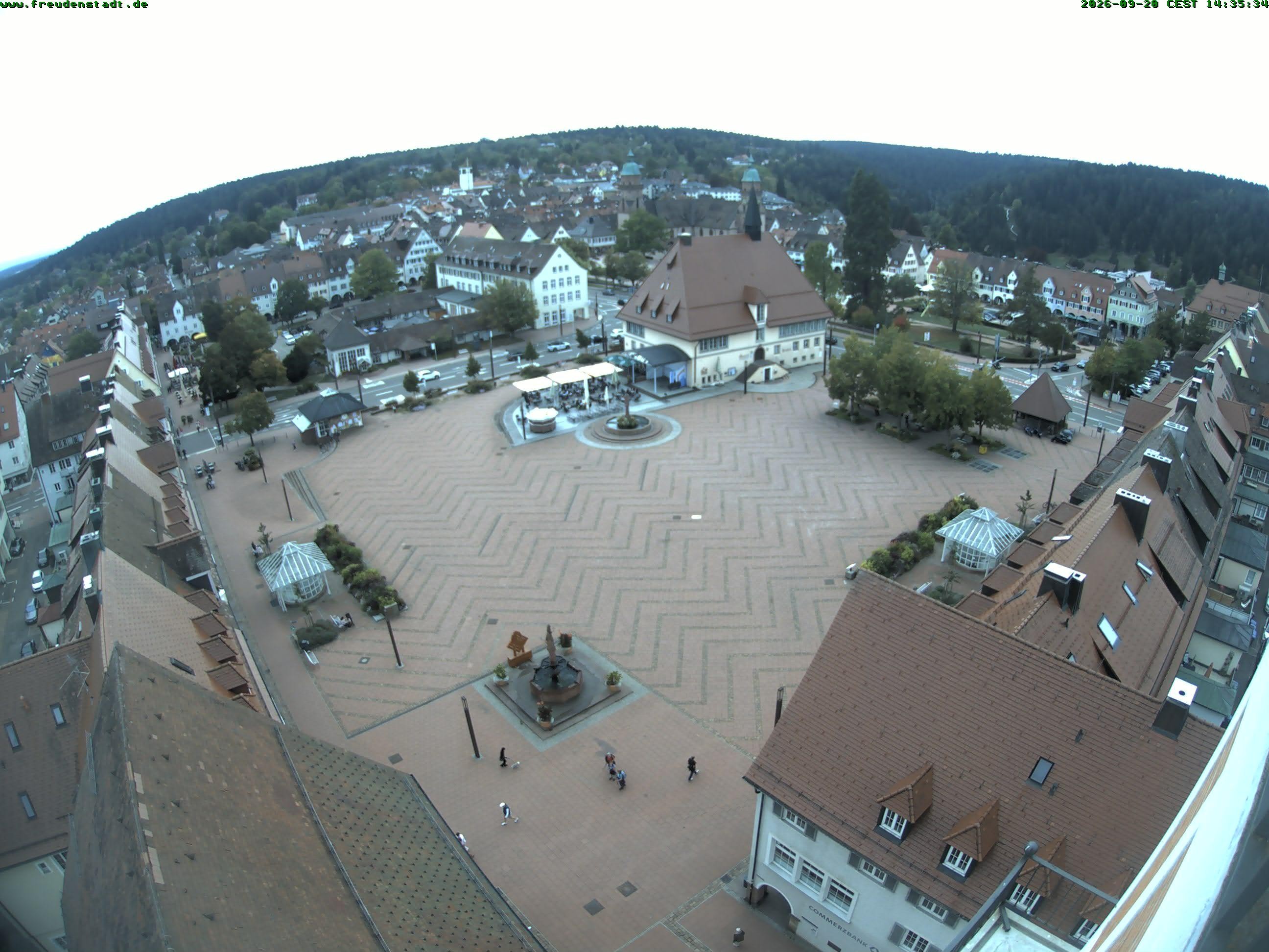 Archiv Foto Freudenstadt - Webcam Marktplatz