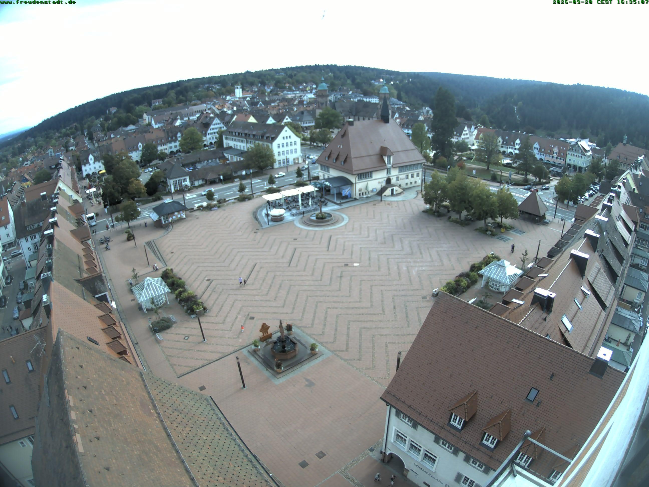 Archiv Foto Freudenstadt - Webcam Marktplatz