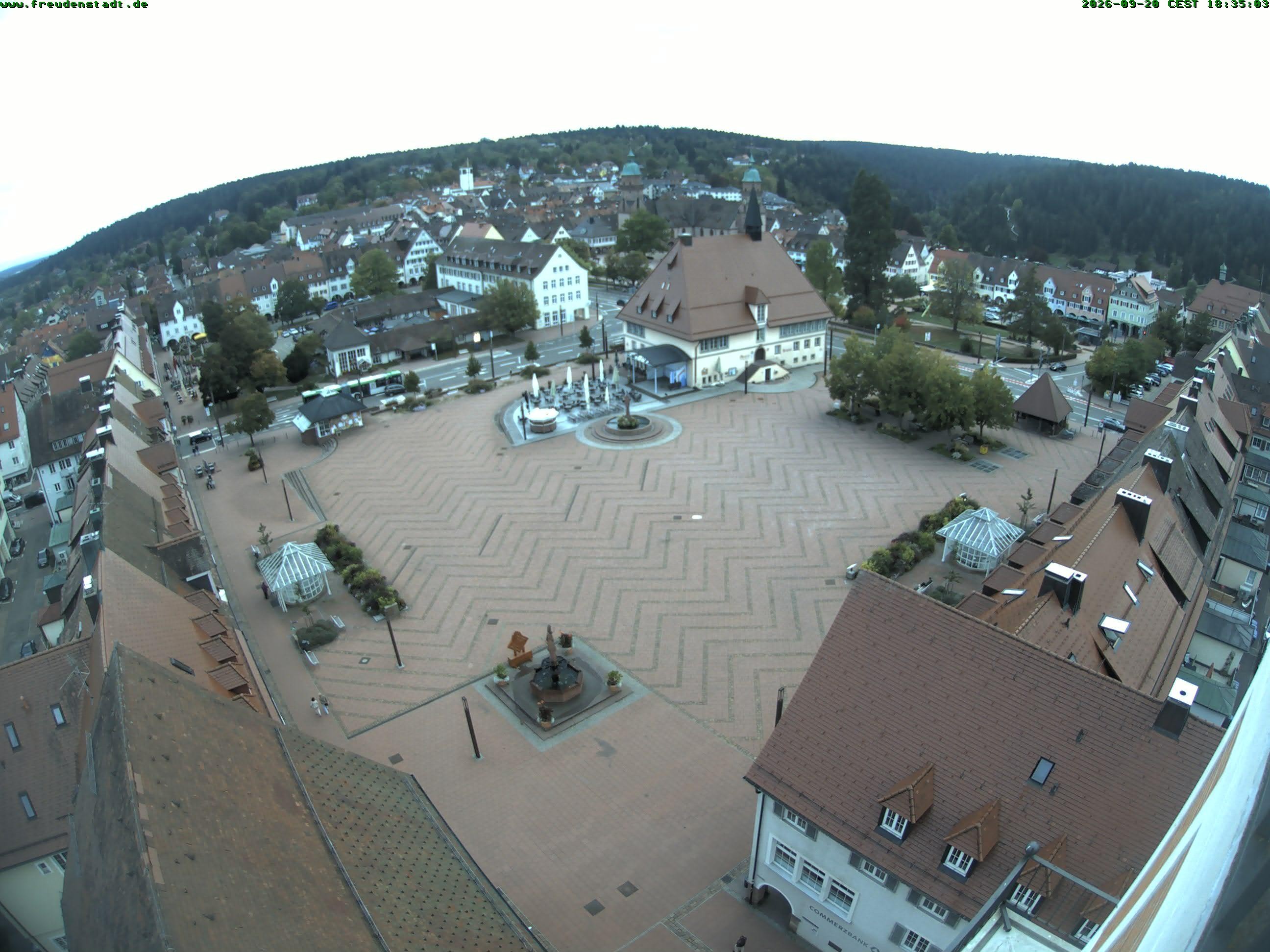 Archiv Foto Freudenstadt - Webcam Marktplatz