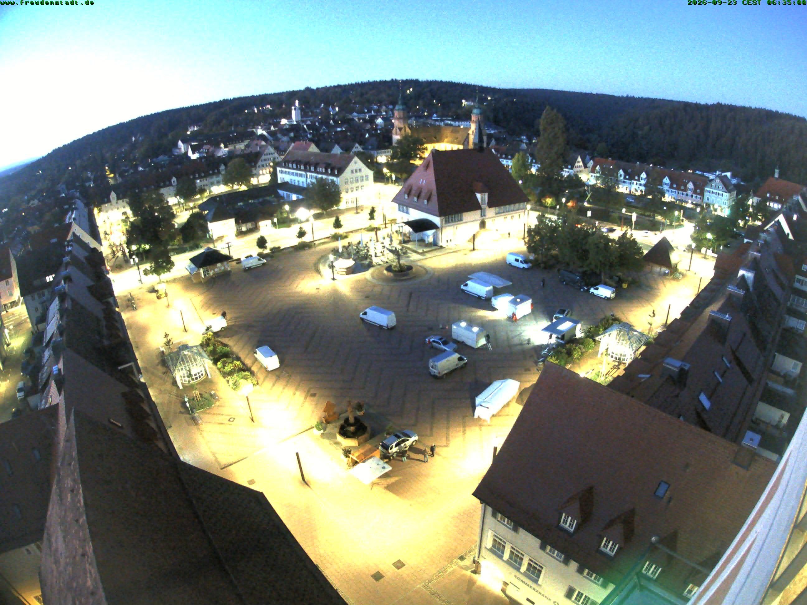 Archiv Foto Freudenstadt - Webcam Marktplatz