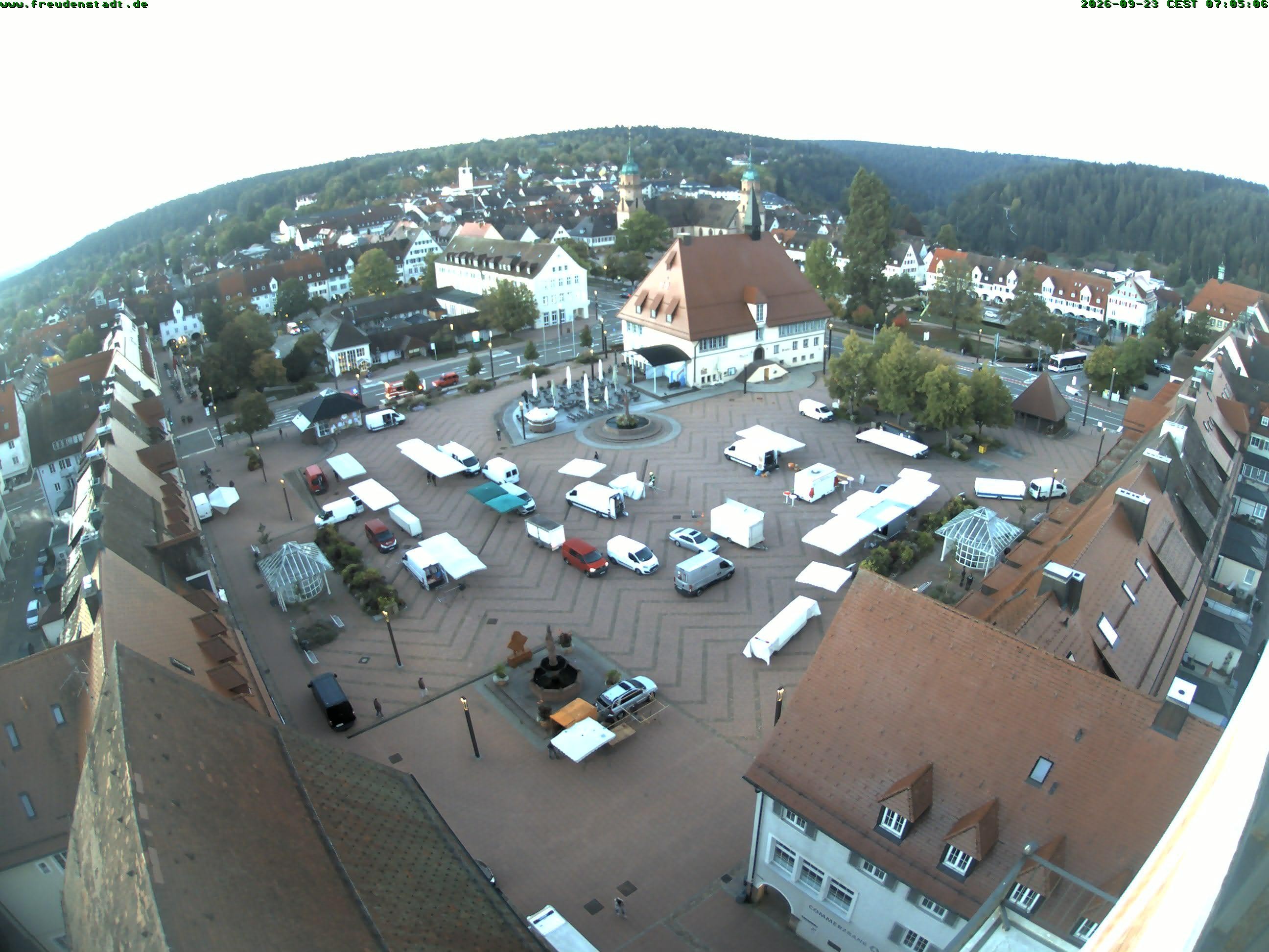 Archiv Foto Freudenstadt - Webcam Marktplatz