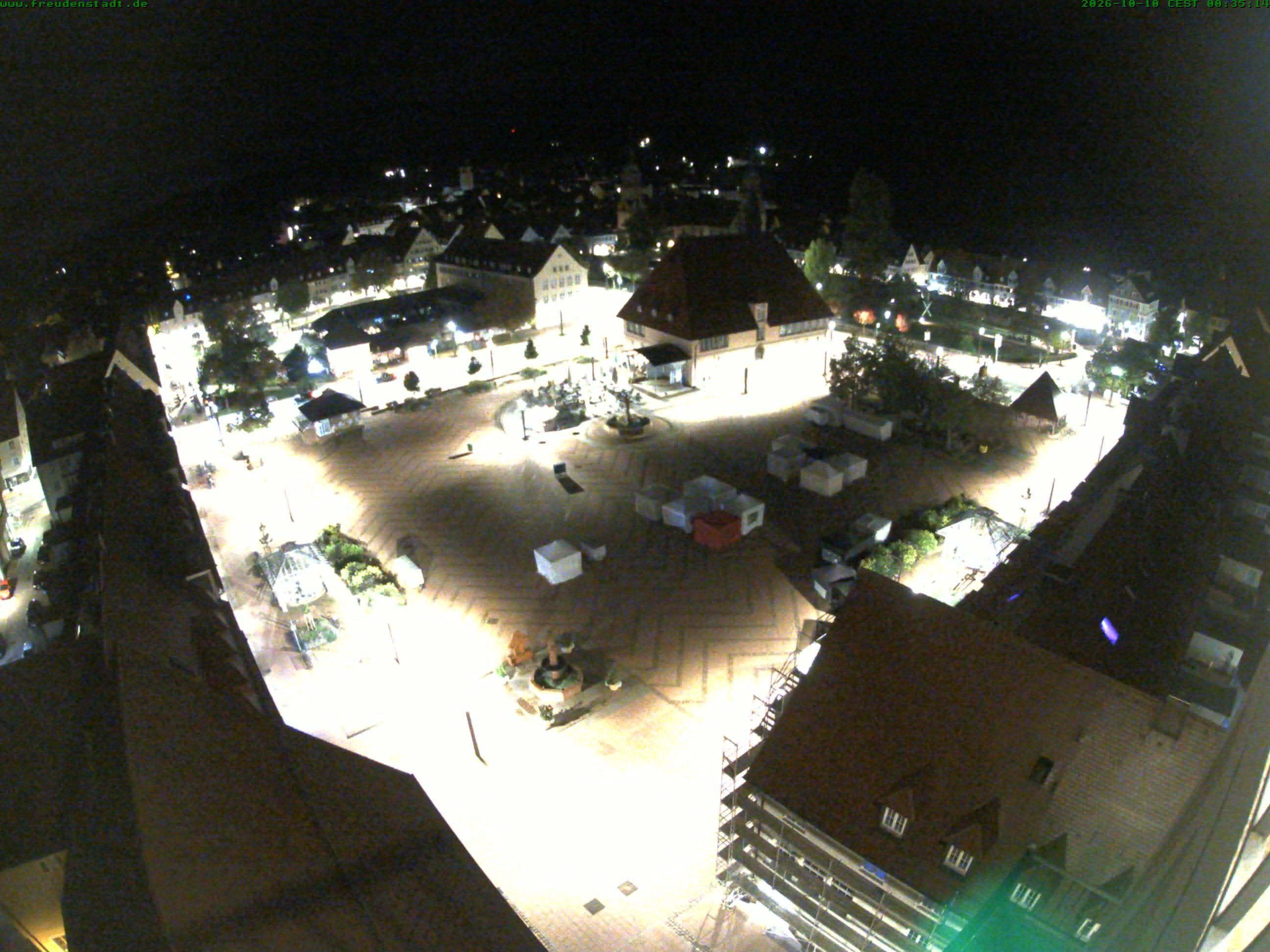 Archived image Webcam Freudenstadt city - View Market place