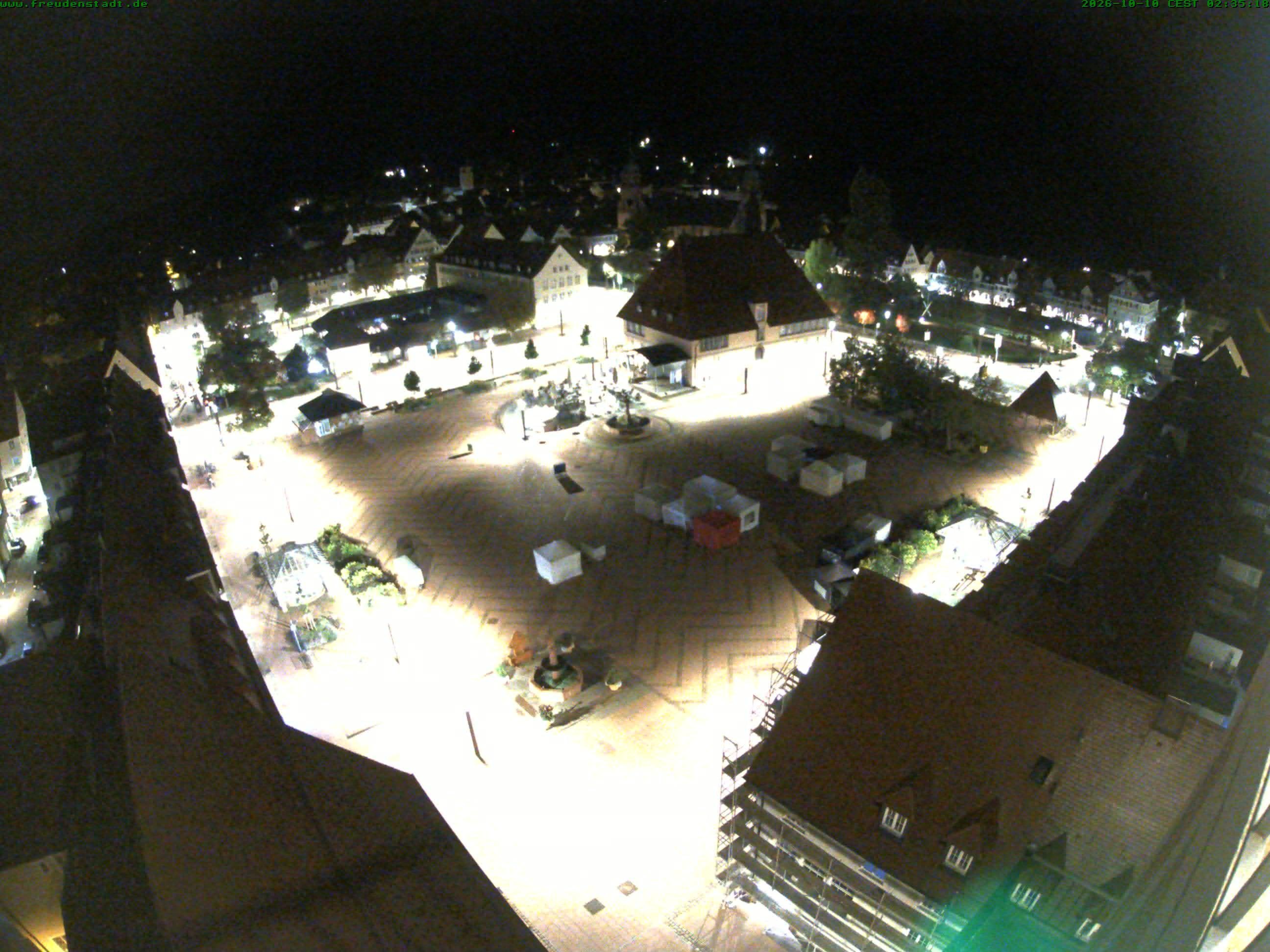 Archived image Webcam Freudenstadt city - View Market place