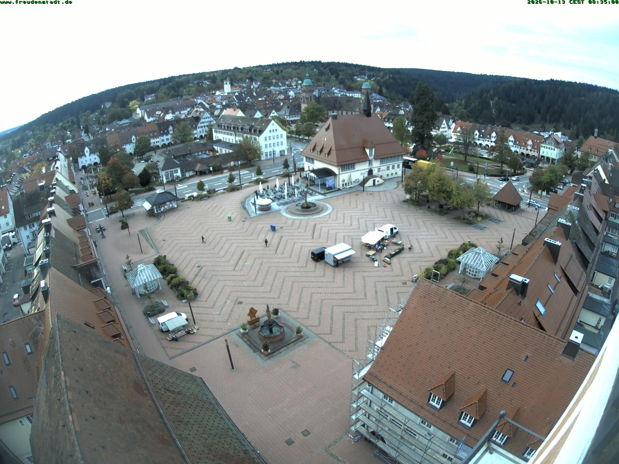 Archiv Foto Freudenstadt - Webcam Marktplatz
