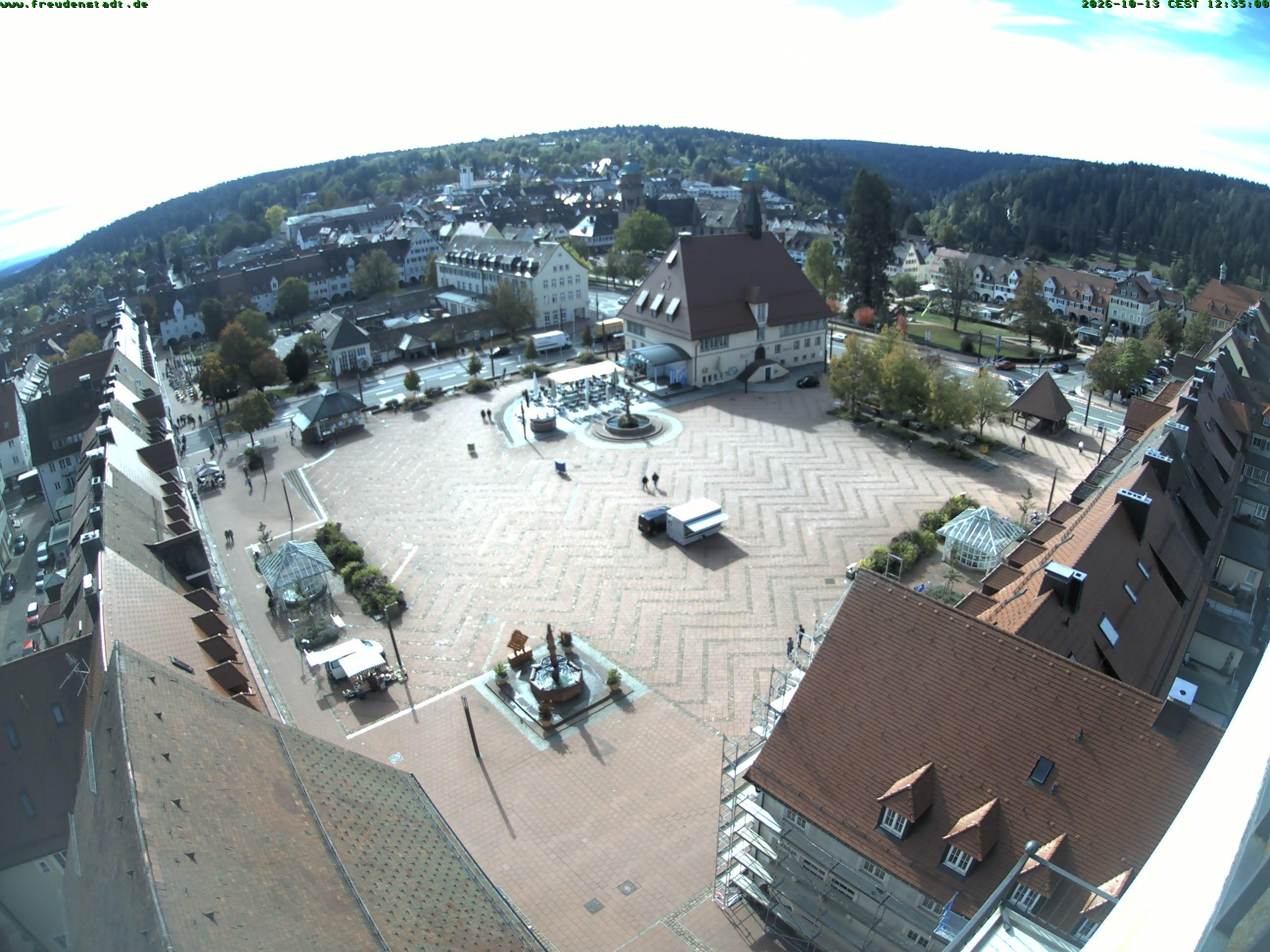 Archiv Foto Freudenstadt - Webcam Marktplatz