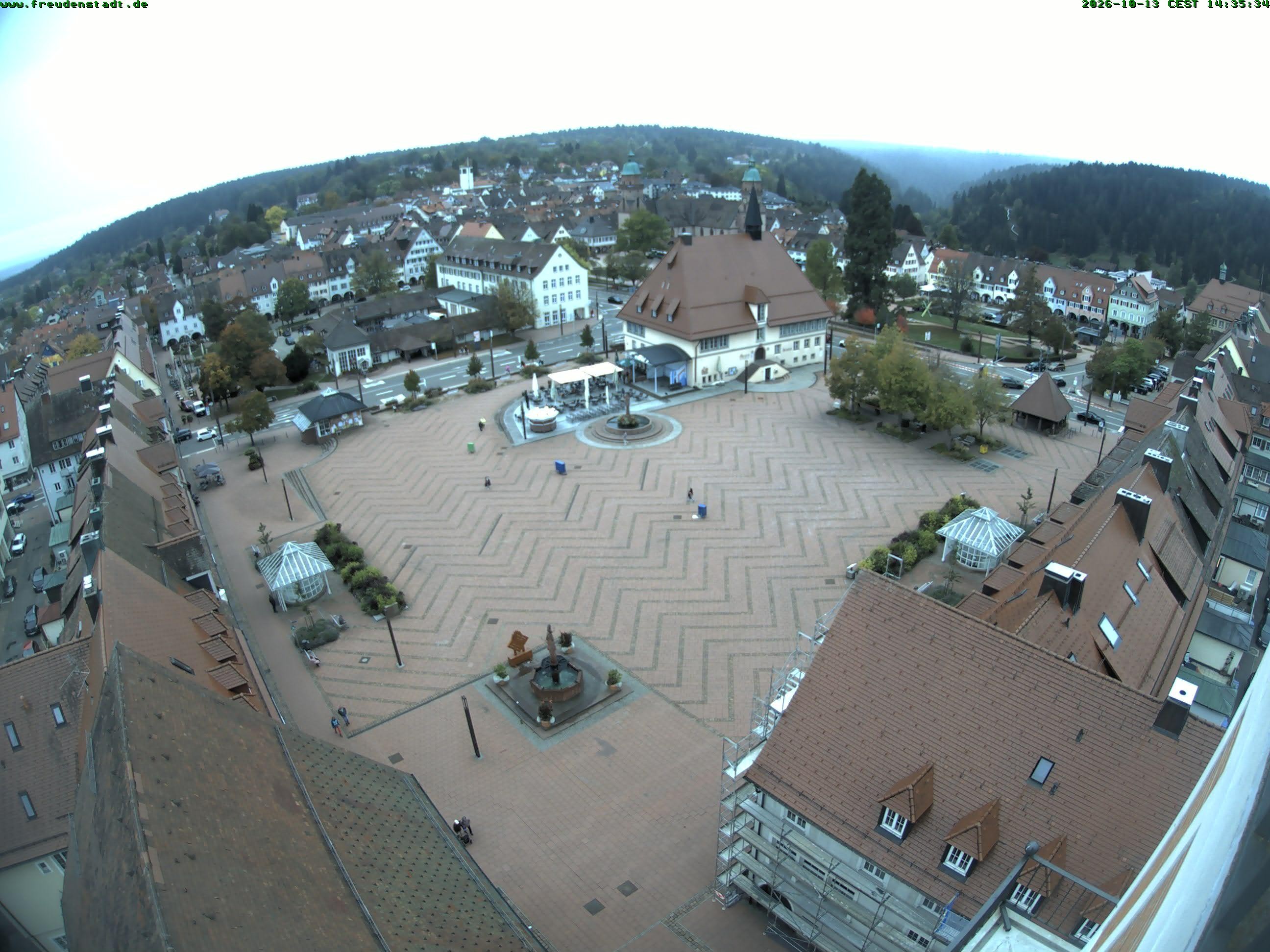 Archiv Foto Freudenstadt - Webcam Marktplatz