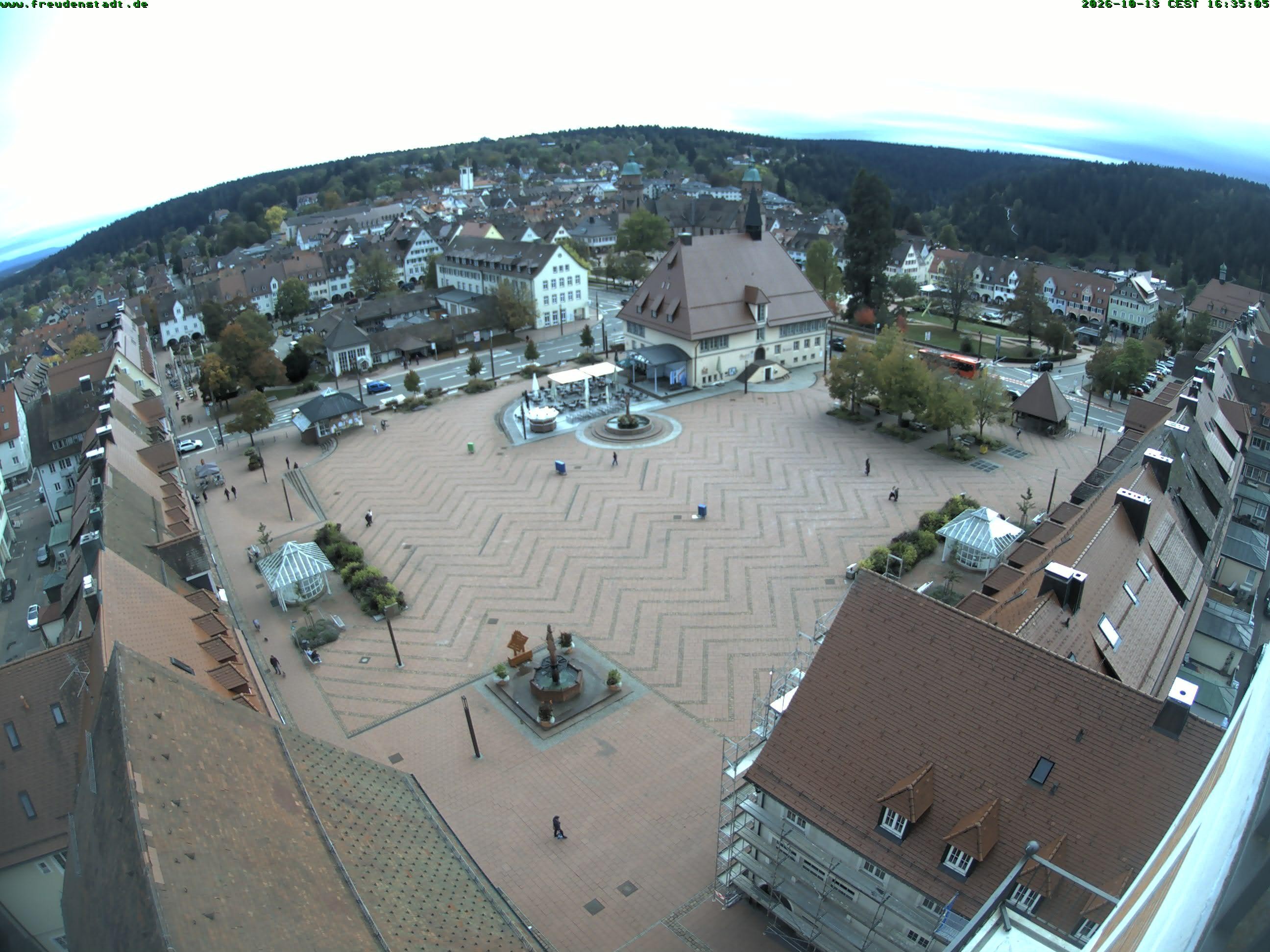 Archiv Foto Freudenstadt - Webcam Marktplatz
