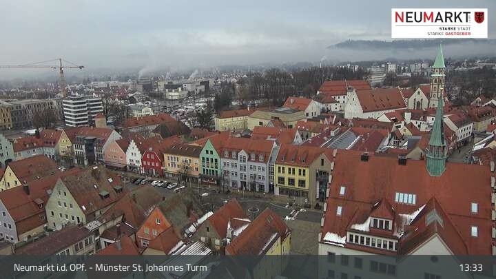 Archiv Foto Webcam Neumarkt in der Oberpfalz