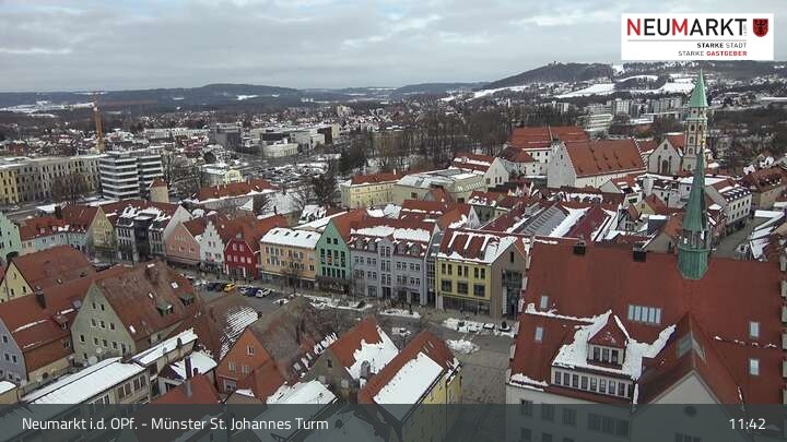 Archiv Foto Webcam Neumarkt in der Oberpfalz