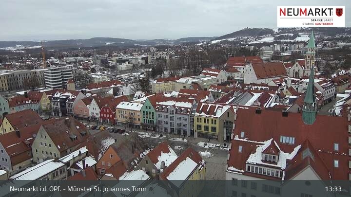 Archiv Foto Webcam Neumarkt in der Oberpfalz
