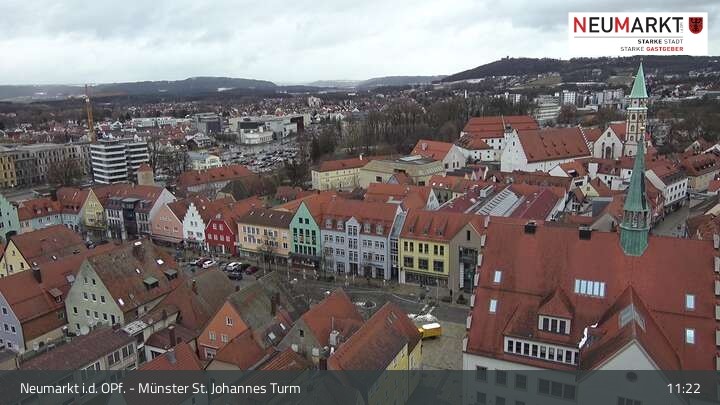 Archiv Foto Webcam Neumarkt in der Oberpfalz