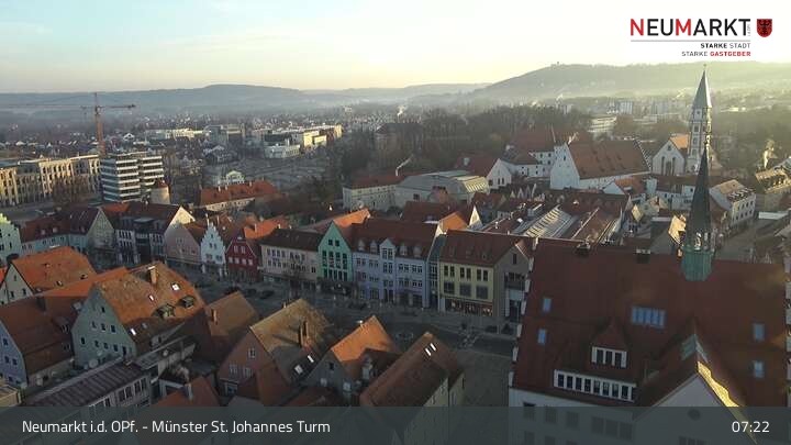 Archiv Foto Webcam Neumarkt in der Oberpfalz
