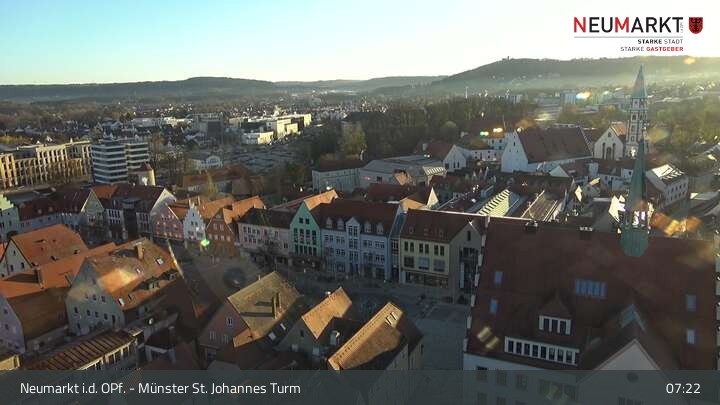 Archiv Foto Webcam Neumarkt in der Oberpfalz
