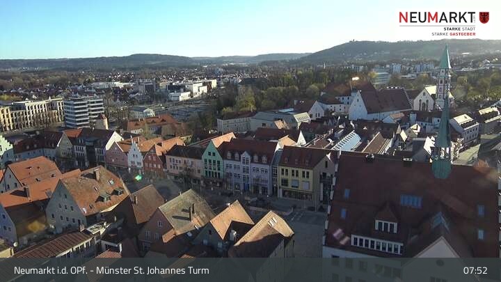 Archived image Webcam Neumarkt in the Upper Palatinate