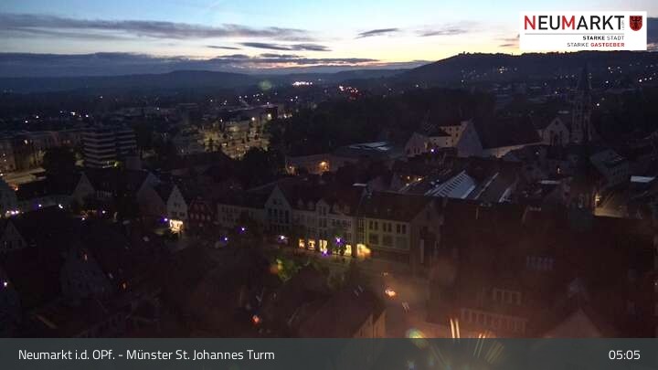 Archiv Foto Webcam Neumarkt in der Oberpfalz