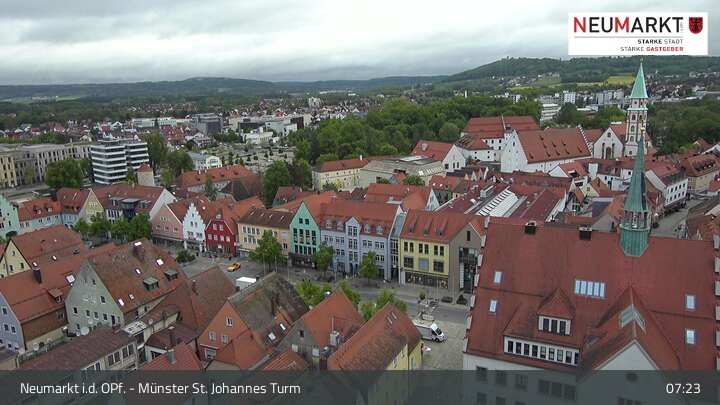 Archiv Foto Webcam Neumarkt in der Oberpfalz