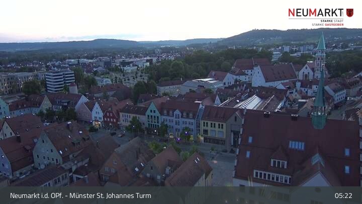 Archiv Foto Webcam Neumarkt in der Oberpfalz