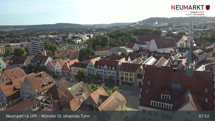 Archiv Foto Webcam Neumarkt in der Oberpfalz