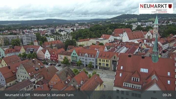 Archived image Webcam Neumarkt in the Upper Palatinate