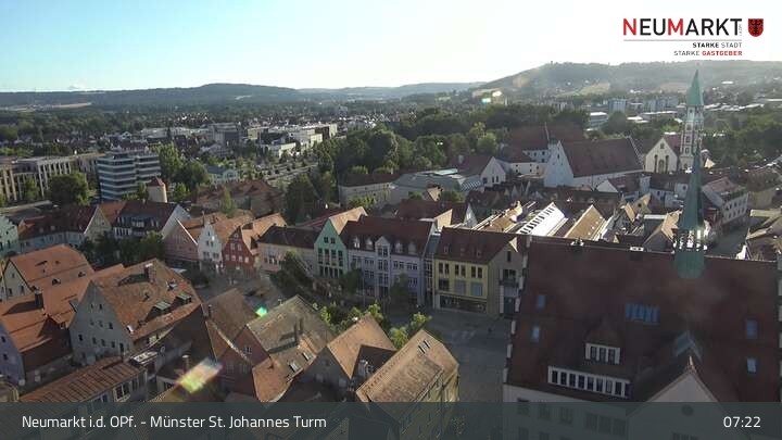 Archiv Foto Webcam Neumarkt in der Oberpfalz