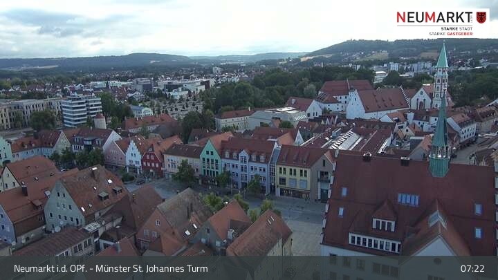 Archiv Foto Webcam Neumarkt in der Oberpfalz