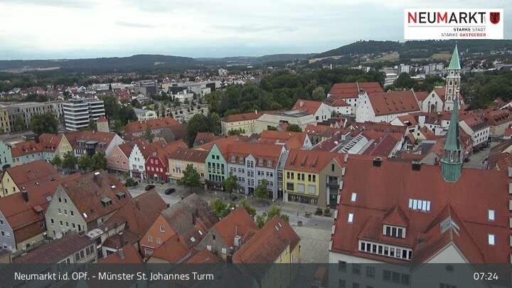 Archiv Foto Webcam Neumarkt in der Oberpfalz