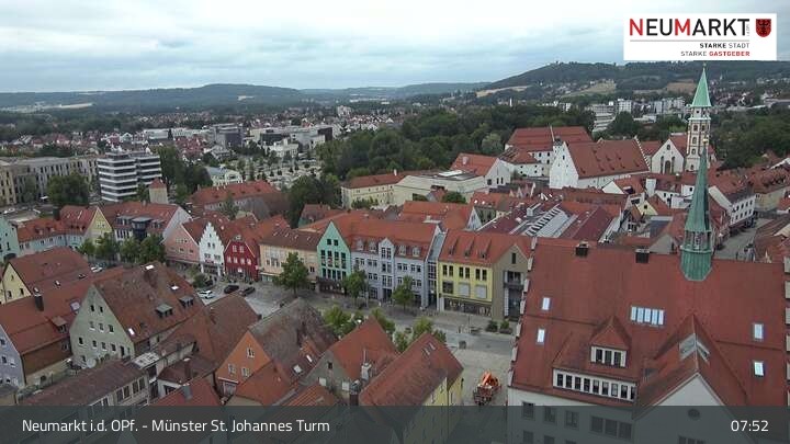 Archiv Foto Webcam Neumarkt in der Oberpfalz