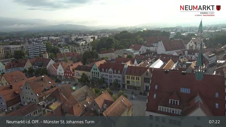 Archiv Foto Webcam Neumarkt in der Oberpfalz