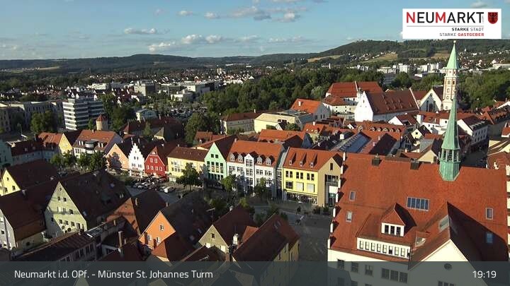 Archiv Foto Webcam Neumarkt in der Oberpfalz