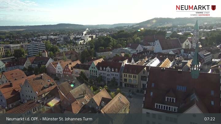Archiv Foto Webcam Neumarkt in der Oberpfalz