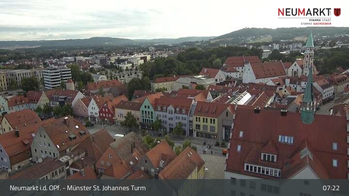 Archiv Foto Webcam Neumarkt in der Oberpfalz