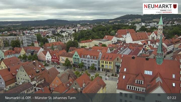 Archiv Foto Webcam Neumarkt in der Oberpfalz