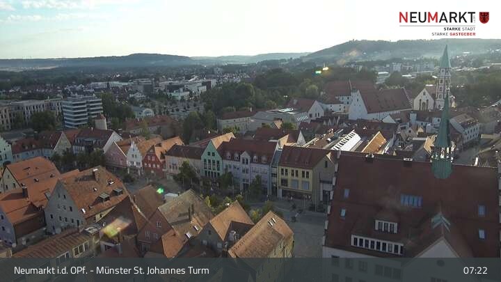 Archiv Foto Webcam Neumarkt in der Oberpfalz