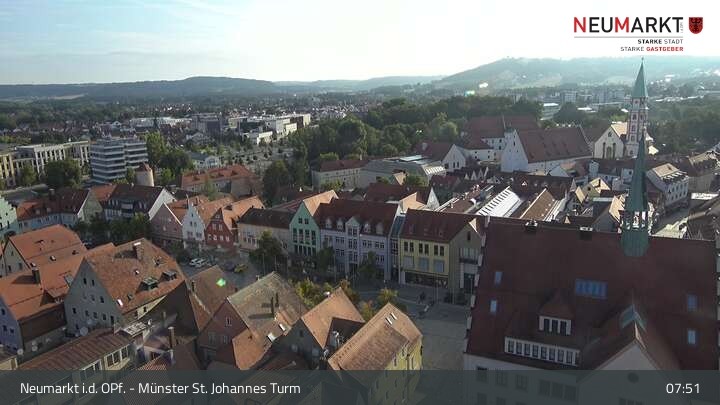 Archiv Foto Webcam Neumarkt in der Oberpfalz