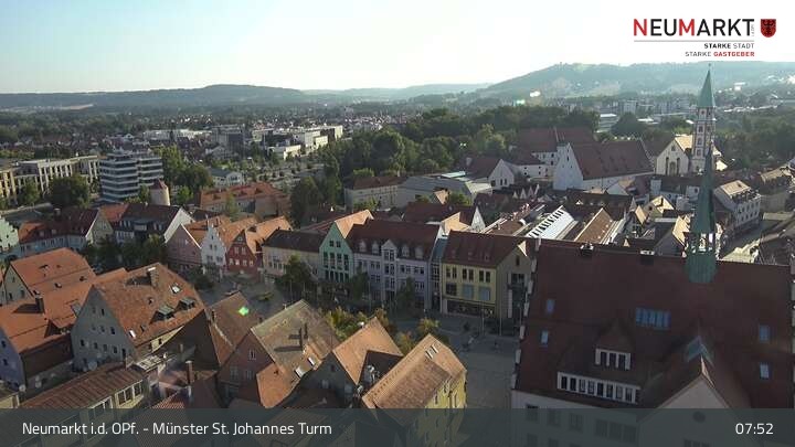 Archiv Foto Webcam Neumarkt in der Oberpfalz