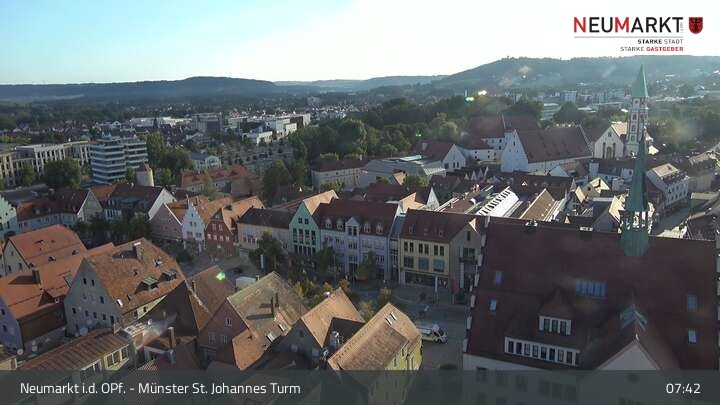 Archiv Foto Webcam Neumarkt in der Oberpfalz